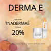 It's October! DERMA E is on SALE!