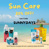 Electrolytes Promo Code! Sun Care Sale!