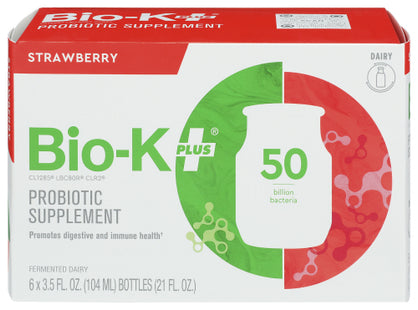 Bio-K Plus - Strawberry (6 Pack)