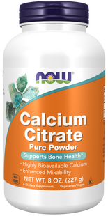 Calcium Citrate Pure Powder, 8 oz