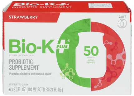Bio-K Plus - Strawberry (6 Pack)