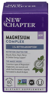 New Chapter - Magnesium Complex, 60 tabs