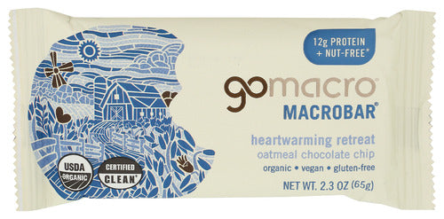 GoMacro - MacroBar, Oatmeal Chocolate Chip "Heartwarming Retreat"