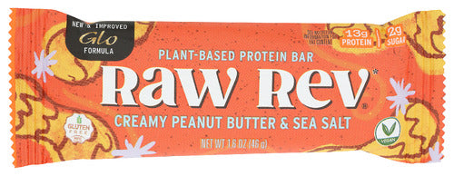 Raw Revolution - Creamy Peanut Butter & Sea Salt Bar