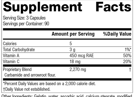 A-C Carbamide®, 270 Capsules, Rev 12 Supplement Facts