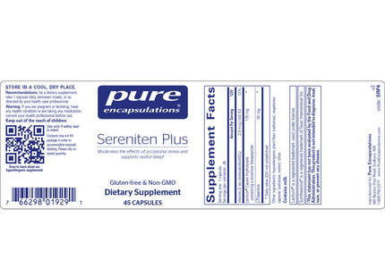 Pure Encapsulations - Sereniten Plus