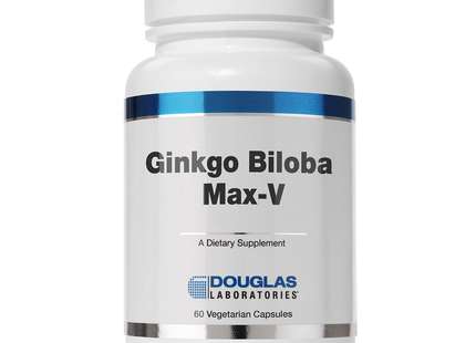 Ginkgo Biloba Max-V, 60 Caps
