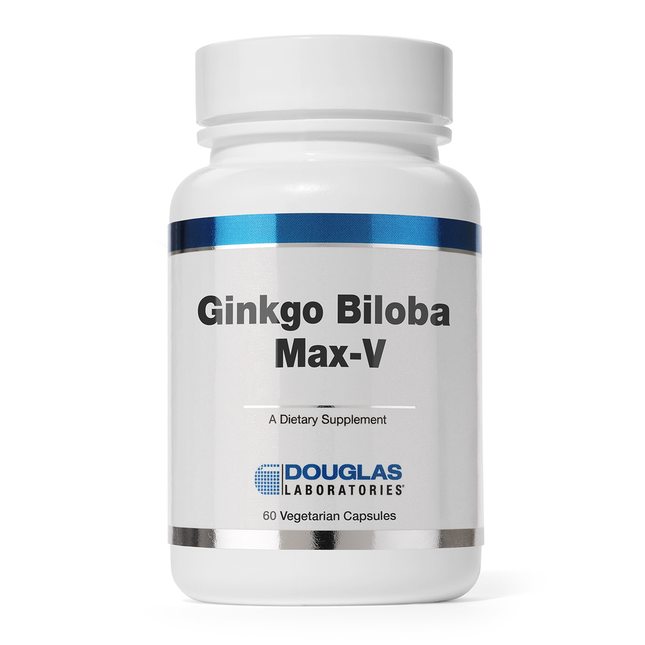 Ginkgo Biloba Max-V, 60 Caps
