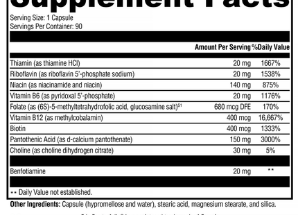 B Active, 180 Capsules