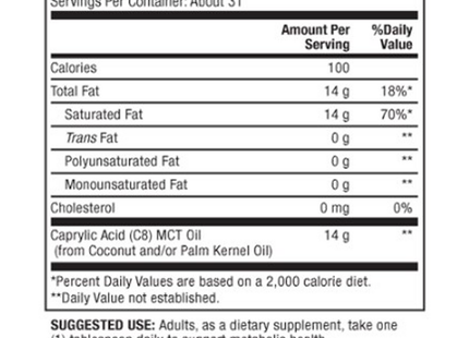 Biothin Ketone Energy — MCT Oil, 16 fl oz