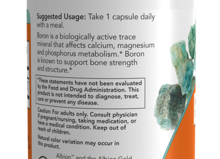 Boron 3 mg Veg Capsules