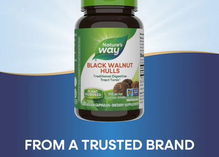 Nature's Way - Black Walnut Hulls, 100 Caps