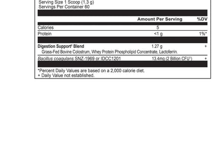 Colostrum Unflavored Powder, 60 Servings