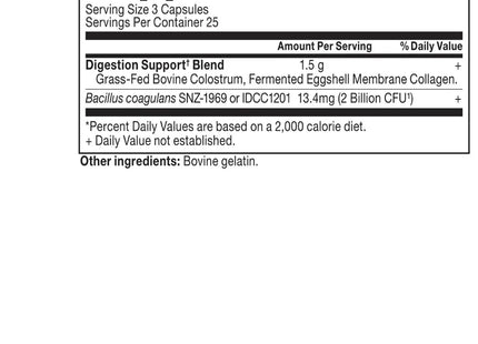 Colostrum + Collagen, 75 Capsules