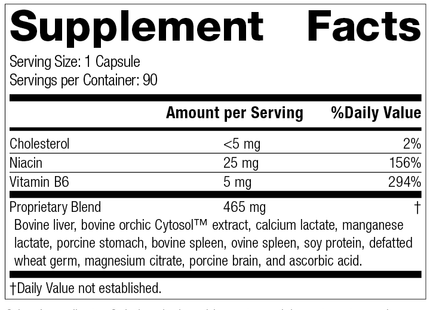 Orchex®, 90 Capsules, Rev 04, Product Label