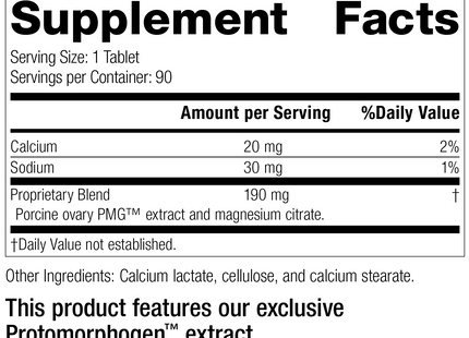 Ovatrophin P PMG®, 90 Tablets, Rev 01 Supplement Image