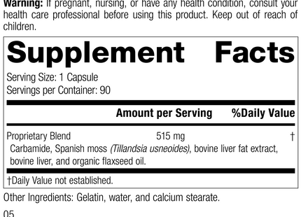 Super-EFF®, 90 Capsules, Rev 04 Supplement Facts