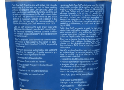 Celtic Sea Salt Light Grey 1 lb bag