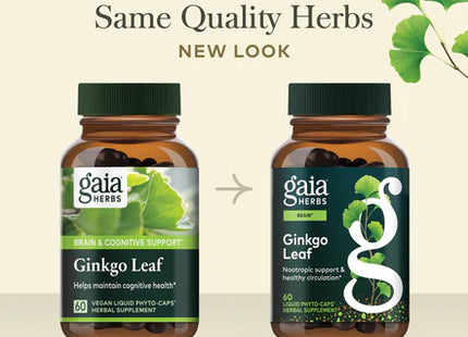 Ginkgo Leaf, 60 Caps