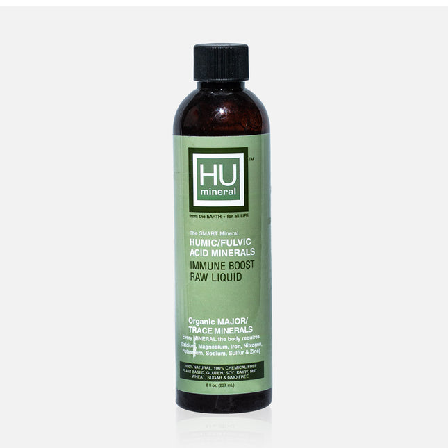 Humic/Fulvic Acid Mineral Immune Booster Raw Liquid — 8 oz