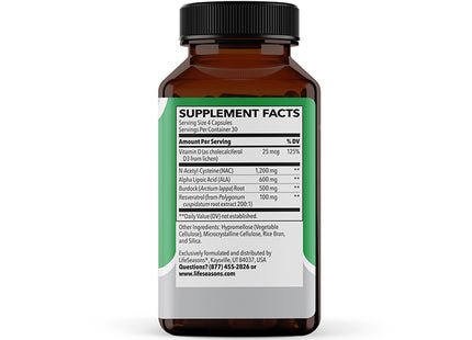 Kidney Support (Cellular Protection), 120 Caps