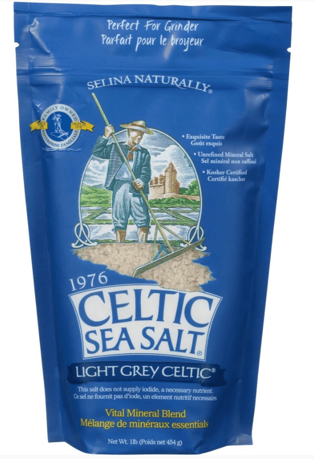 Celtic Sea Salt Light Grey 1 lb bag