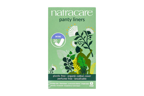 Natracare - Panty Liners Mini, 30 ct