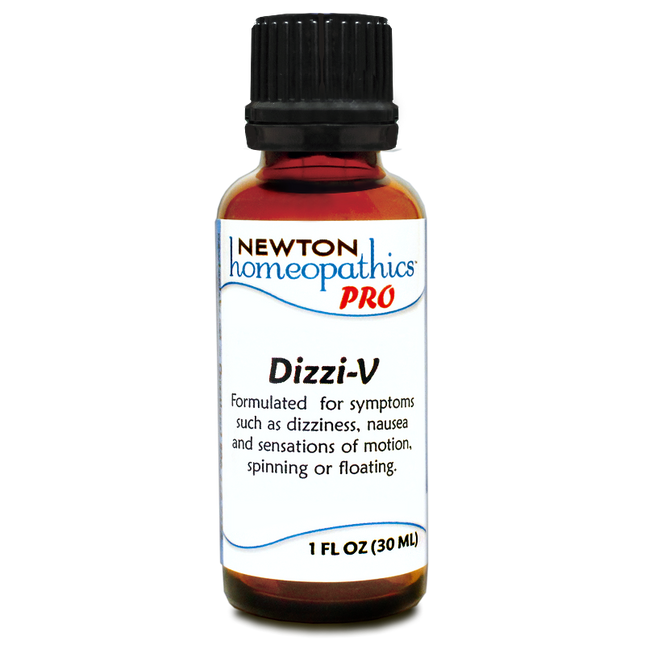 Dizzi-V for dizziness, nausea, spinning and feeling like you are moving. Dizzi-V by Newton Homeopathics Pro