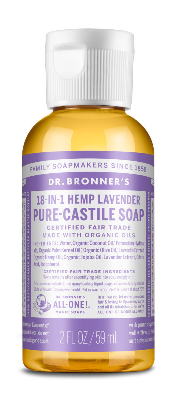 Pure-Castile Liquid Soap- Lavender