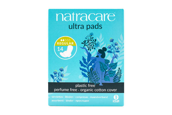 Natracare - Ultra Pads Regular, 14 ct