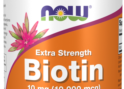 Biotin 10 mg (10,000 mcg), Extra Strength Veg Capsules