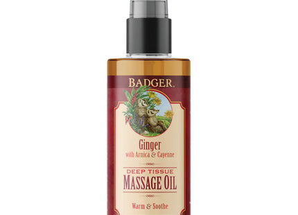 Ginger Massage Oil (4 fl oz)