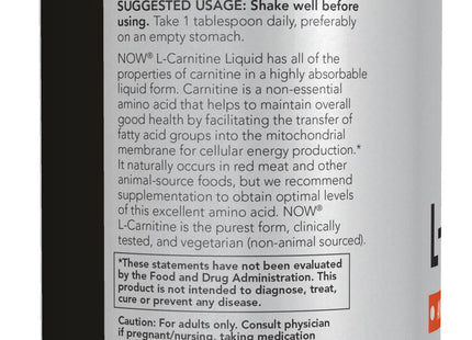 L-Carnitine Liquid 1000 mg Citrus
