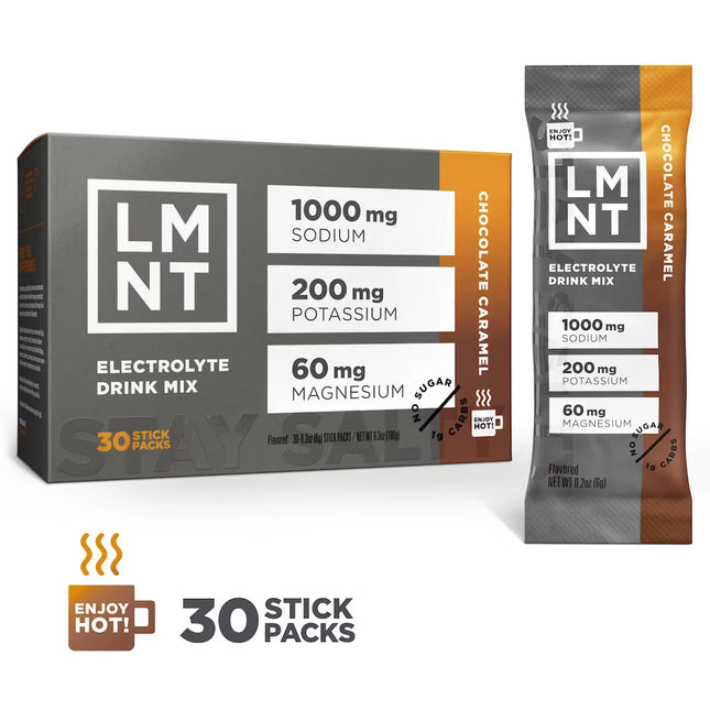 LMNT - Chocolate Caramel, 30 ct
