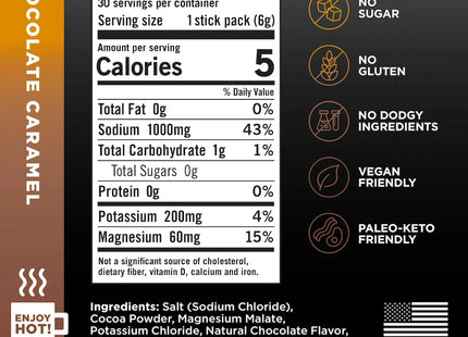 LMNT - Chocolate Caramel, 30 ct