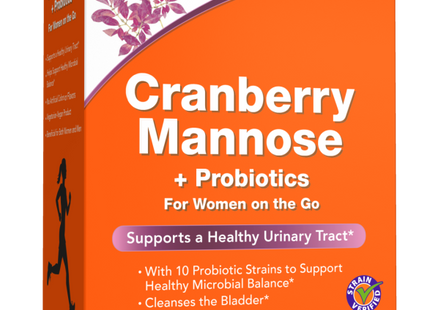 Cranberry Mannose + Probiotics Packets